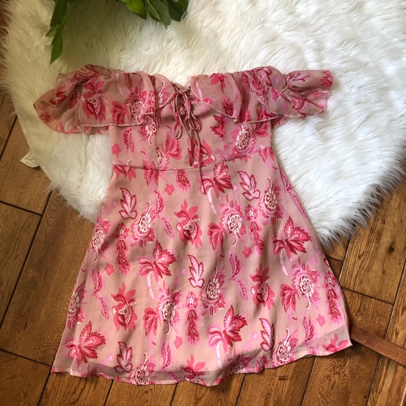 SOLD White Fox Boutique 🌸 Same Love Floral Dress - Picture 6 of 8